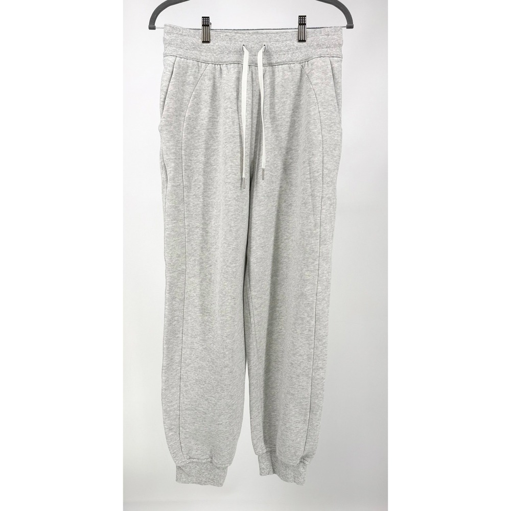 Lululemon Scuba High-Rise Jogger Womens 6 Heathered Grey Fleece‎